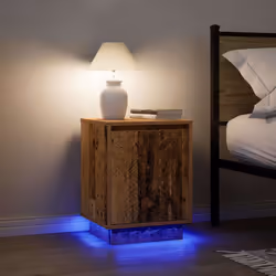 VidaXL 861279 nightstand/bedside table Wood - Additional view 5