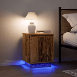 VidaXL 861280 nightstand/bedside table Wood - Additional view 2