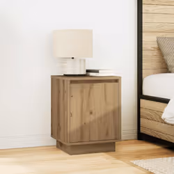 VidaXL 861281 nightstand/bedside table Oak - Additional view 4