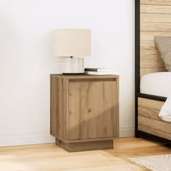 VidaXL 861282 nightstand/bedside table Oak - Additional view 4