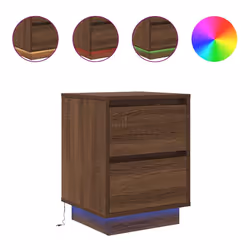 VidaXL 861295, Oak, 2 drawer(s), Wood, 60 kg, 5 kg, 380 mm