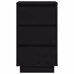 VidaXL 861302 nightstand/bedside table 3 drawer(s) Black - Additional view 7