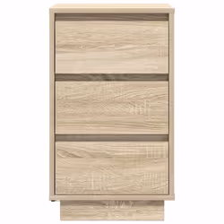 VidaXL 861303 nightstand/bedside table 3 drawer(s) Oak - Additional view 7