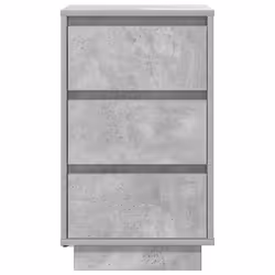 vidaXL Bedside Cabinets with LED LightsÂ 2 pcs Black 38x34x50 cm bedside table - concrete grey, 38 x 34 x 65 cm/ 1 pcs - Additional view 6