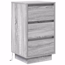 VidaXL 861306 nightstand/bedside table 3 drawer(s) Oak