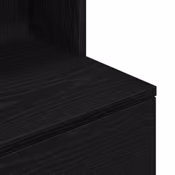vidaXL Bedside Cabinet Grey Sonoma 39x35x125 cm Engineered Wood bedside table - black - Additional view 9