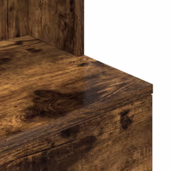 vidaXL Bedside Cabinet Grey Sonoma 39x35x125 cm Engineered Wood bedside table - smoked oak - Additional view 9