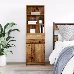 VidaXL 861317 nightstand/bedside table Wood - Additional view 3