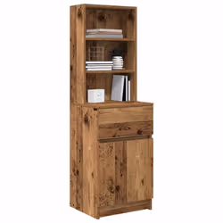 VidaXL 861317 nightstand/bedside table Wood - Additional view 4
