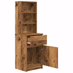 VidaXL 861317 nightstand/bedside table Wood - Additional view 5