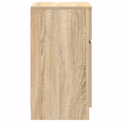 vidaXL Bedside Cabinet Grey Sonoma 39x35x65 cm Engineered Wood bedside table - sonoma oak, 1 pcs - Additional view 6