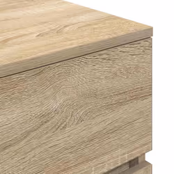 vidaXL Bedside Cabinet Grey Sonoma 39x35x65 cm Engineered Wood bedside table - sonoma oak, 2 pcs - Additional view 10