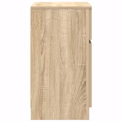 vidaXL Bedside Cabinet Grey Sonoma 39x35x65 cm Engineered Wood bedside table - sonoma oak, 2 pcs - Additional view 7