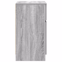 vidaXL Bedside Cabinet Grey Sonoma 39x35x65 cm Engineered Wood bedside table - grey sonoma, 2 pcs - Additional view 7