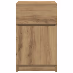 vidaXL Bedside Cabinet Grey Sonoma 39x35x65 cm Engineered Wood bedside table - artisan oak, 2 pcs - Additional view 6