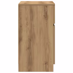 vidaXL Bedside Cabinet Grey Sonoma 39x35x65 cm Engineered Wood bedside table - artisan oak, 2 pcs - Additional view 7