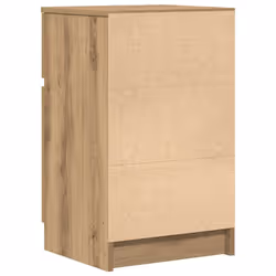 vidaXL Bedside Cabinet Grey Sonoma 39x35x65 cm Engineered Wood bedside table - artisan oak, 2 pcs - Additional view 8