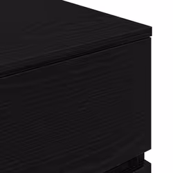 vidaXL Bedside Cabinets with 3 Drawers 2 pcs Black 39x35x65 cm bedside table - Additional view 9