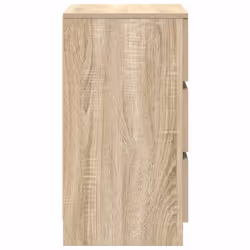 vidaXL Bedside Cabinet with 3 Drawers Sonoma Oak 39x35x65 cm bedside table - Additional view 6
