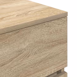 vidaXL Bedside Cabinets with 3 Drawers 2 pcs Sonoma Oak 39x35x65 cm - Additional view 9
