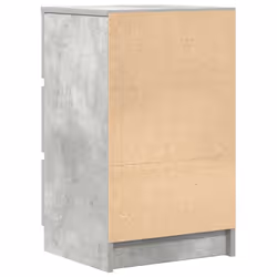 vidaXL Bedside Cabinets with 3 Drawers 2 pcs Concrete Grey 39x35x65 cm - Additional view 8