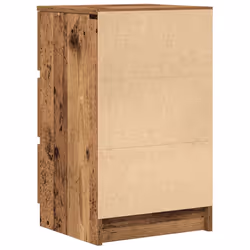 vidaXL Bedside Cabinets with 3 Drawers 2 pcs Old Wood 39x35x65 cm - Additional view 8