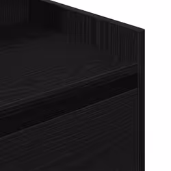 vidaXL Bedside Cabinets with 2 Drawers 2 pcs Concrete Grey 38x34x80 cm - black, 1 pcs - Additional view 8