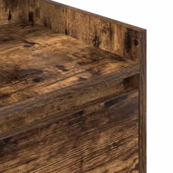 vidaXL Bedside Cabinets with 2 Drawers 2 pcs Concrete Grey 38x34x80 cm - smoked oak, 1 pcs - Additional view 8