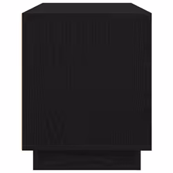 vidaXL TV Cabinet with LED Lights Old Wood 193.5x41x50 cm TV stand - black oak, 100 cm - Additional view 7