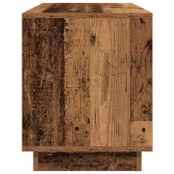 vidaXL TV Cabinet with LED Lights Old Wood 193.5x41x50 cm TV stand - old wood, 100 cm - Additional view 7