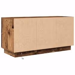 vidaXL TV Cabinet with LED Lights Old Wood 193.5x41x50 cm TV stand - old wood, 100 cm - Additional view 8