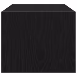 vidaXL TV Cabinet Sonoma Oak 80x31x25.5 cm Engineered Wood TV bench - black oak, 1 pcs/ 60 cm - Additional view 6
