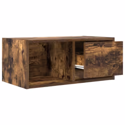 vidaXL TV Cabinet Sonoma Oak 80x31x25.5 cm Engineered Wood TV bench - smoked oak, 1 pcs/ 60 cm - Additional view 4