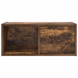 vidaXL TV Cabinet Sonoma Oak 80x31x25.5 cm Engineered Wood TV bench - smoked oak, 1 pcs/ 60 cm - Additional view 5