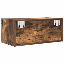 vidaXL TV Cabinet Sonoma Oak 80x31x25.5 cm Engineered Wood TV bench - smoked oak, 1 pcs/ 60 cm - Additional view 7