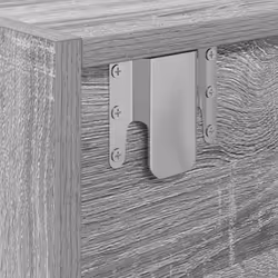vidaXL TV Cabinet Sonoma Oak 80x31x25.5 cm Engineered Wood TV bench - grey sonoma, 1 pcs/ 60 cm - Additional view 10