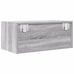 vidaXL TV Cabinet Sonoma Oak 80x31x25.5 cm Engineered Wood TV bench - grey sonoma, 1 pcs/ 60 cm - Additional view 7