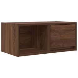 vidaXL TV Cabinet Sonoma Oak 80x31x25.5 cm Engineered Wood TV bench - brown oak, 1 pcs/ 60 cm