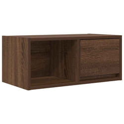 vidaXL TV Cabinet Sonoma Oak 80x31x25.5 cm Engineered Wood TV bench - brown oak, 1 pcs/ 60 cm