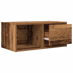 vidaXL TV Cabinet Sonoma Oak 80x31x25.5 cm Engineered Wood TV bench - old wood, 1 pcs/ 60 cm - Additional view 4
