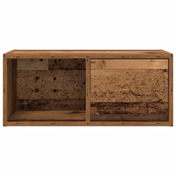vidaXL TV Cabinet Sonoma Oak 80x31x25.5 cm Engineered Wood TV bench - old wood, 1 pcs/ 60 cm - Additional view 5