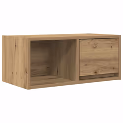 vidaXL TV Cabinet Sonoma Oak 80x31x25.5 cm Engineered Wood TV bench - artisan oak, 1 pcs/ 60 cm