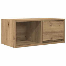 vidaXL TV Cabinet Sonoma Oak 80x31x25.5 cm Engineered Wood TV bench - artisan oak, 1 pcs/ 60 cm