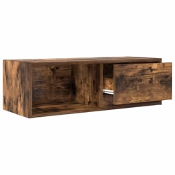 vidaXL TV Cabinet Sonoma Oak 80x31x25.5 cm Engineered Wood TV bench - smoked oak, 1 pcs/ 80 cm - Additional view 4