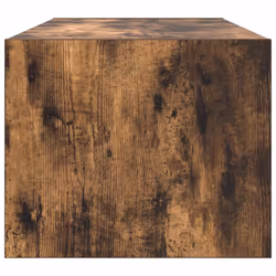 vidaXL TV Cabinet Sonoma Oak 80x31x25.5 cm Engineered Wood TV bench - smoked oak, 1 pcs/ 80 cm - Additional view 6