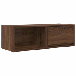 vidaXL TV Cabinet Sonoma Oak 80x31x25.5 cm Engineered Wood TV bench - brown oak, 1 pcs/ 80 cm