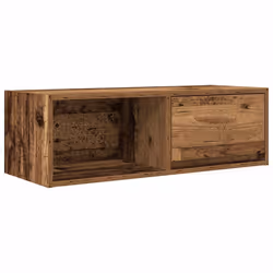 vidaXL TV Cabinet Sonoma Oak 80x31x25.5 cm Engineered Wood TV bench - old wood, 1 pcs/ 80 cm