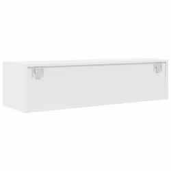 vidaXL TV Cabinet Sonoma Oak 80x31x25.5 cm Engineered Wood TV bench - white, 1 pcs/ 100 cm - Additional view 7