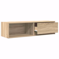 vidaXL TV Cabinet Sonoma Oak 80x31x25.5 cm Engineered Wood TV bench - sonoma oak, 1 pcs/ 100 cm - Additional view 4