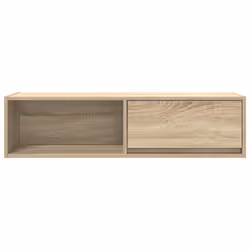 vidaXL TV Cabinet Sonoma Oak 80x31x25.5 cm Engineered Wood TV bench - sonoma oak, 1 pcs/ 100 cm - Additional view 5